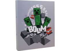 Pořadač Minecraft A4, šedý