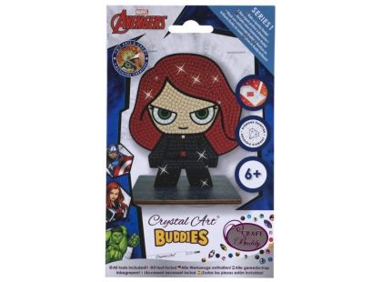 Bluesky Postavička Crystal Art Black Widow
