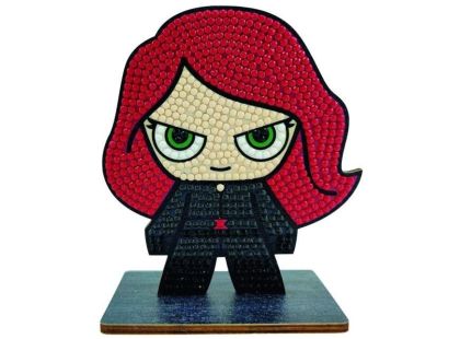 Bluesky Postavička Crystal Art Black Widow