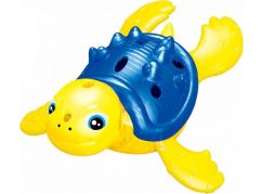 Potápěcí želva se světlem žluto-modrá