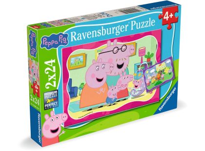 Ravensburger Prasátko Peppa 2x24 dílků
