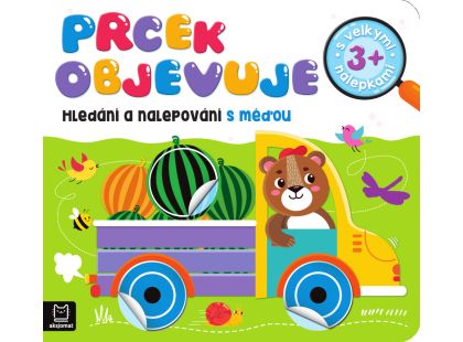 Prcek objevuje - Hledání a nalepování s méďou