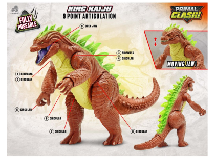 Primal Clash King Kaiju figurka 43 cm