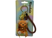 Přívěsek na klíče - Hnědý medvídek