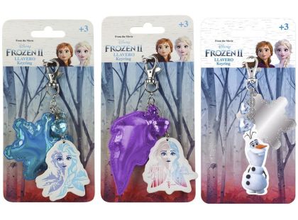 Přívěsek na klíče s karabinkou Frozen 2