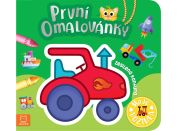 První omalovánky. Moje vozidla