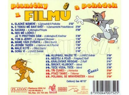 Písničky z filmů a pohádek