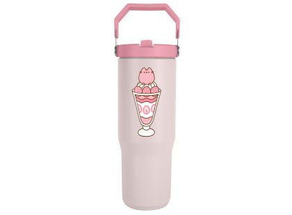 Pusheen cestovní hrnek s uchem