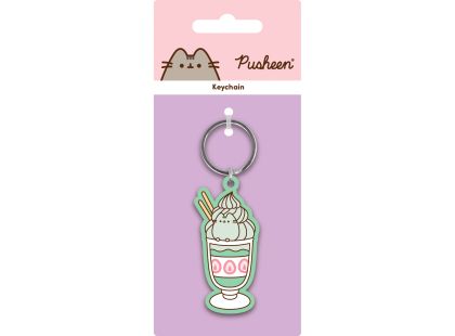 Pusheen klíčenka - Matcha