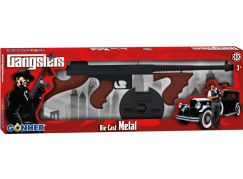 Puška gangsterská kovová 8 ran - Poškozený obal