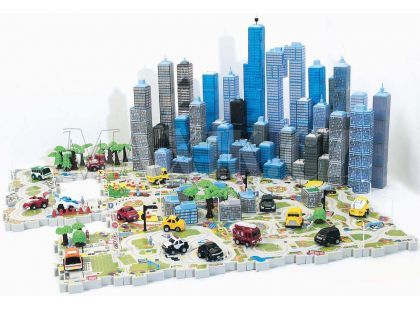 Puzzland City 3D 81CA-RD Kabriolet