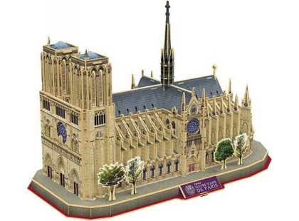 CubicFun 3D Puzzle National Geographic Notre Dame 128 dílků