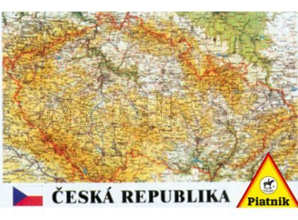Puzzle 500 Mapa ČR