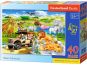 Castorland Puzzle maxi Dobrodružství na Safari 40 dílků 2