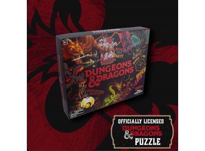 Puzzle Dungeon and Dragons 1000 dílků