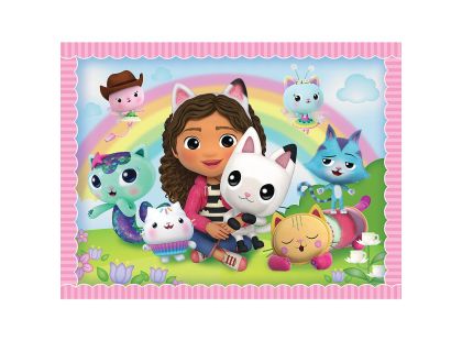 Trefl Puzzle Gábinčin kouzelný domeček 2v1 + pexeso