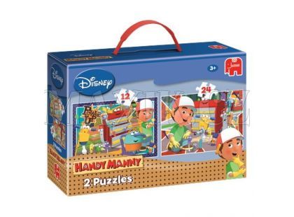 Puzzle Handy Manny 12d. a 24d. Jumbo