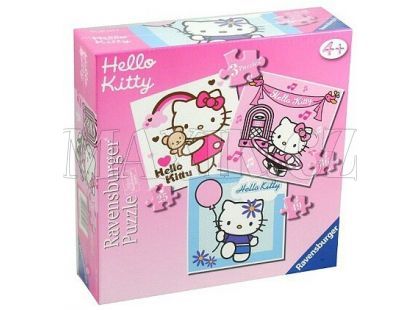 Puzzle Hello Kitty 3 v 1 Ravensburger
