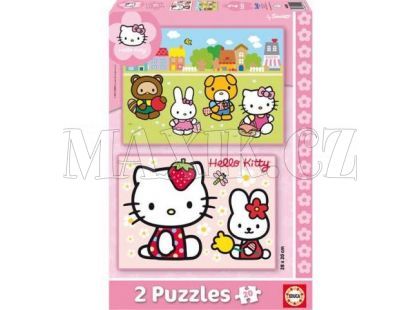 Puzzle Hello Kitty, dva motivy, 40 dílků