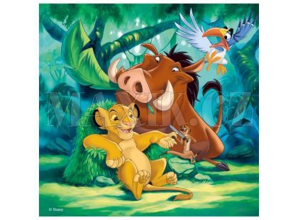 Puzzle Lví král 3x49d Ravensburger