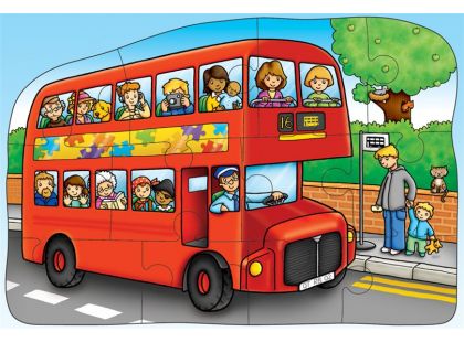 Puzzle Malý autobus Orchard Toys