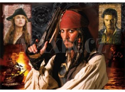 Puzzle Piráti - Jack Sparrow 500d