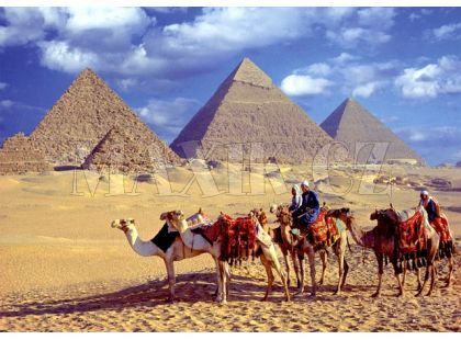 Puzzle Pyramidy 1000d
