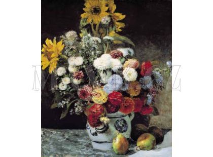 Puzzle RENOIR-Fleurs dans un vase, 1500d