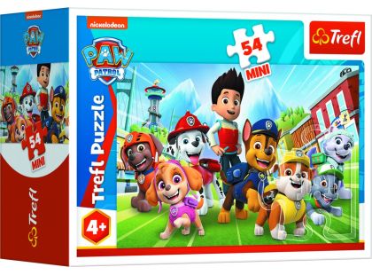 Trefl Puzzle Tlapková patrola 54 dílků mini