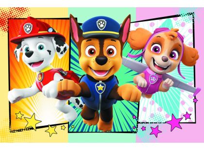 Trefl Puzzle Tlapková patrola 54 dílků mini