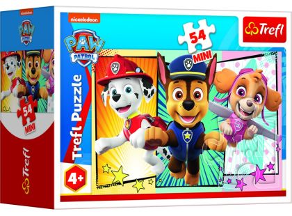 Trefl Puzzle Tlapková patrola 54 dílků mini