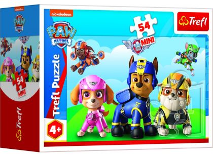 Trefl Puzzle Tlapková patrola 54 dílků mini