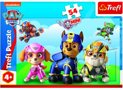 Trefl Puzzle Tlapková patrola 54 dílků mini