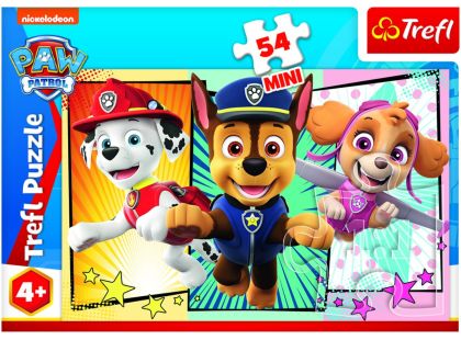 Trefl Puzzle Tlapková patrola 54 dílků mini