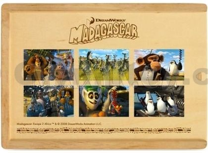 Puzzle v krabičce MADAGASKAR 72d