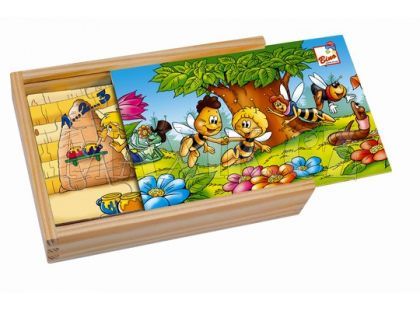Puzzle Včelka Mája, 4ks