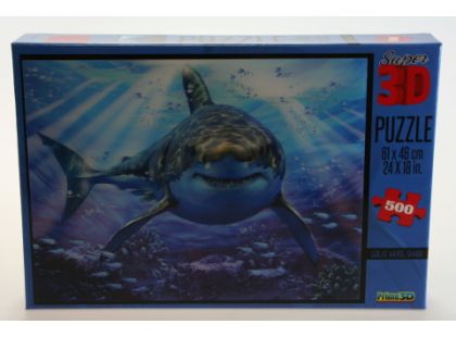 Puzzle Žralok 500 dílků 3D Puzzle Žralok 500 dílků 3D