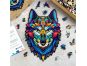 Puzzler Dřevěné barevné puzzle Majestátní vlk 4
