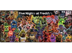 Pyramid International Five Nights At Freddy's Herní podložka 90 x 40 cm Glow Montage