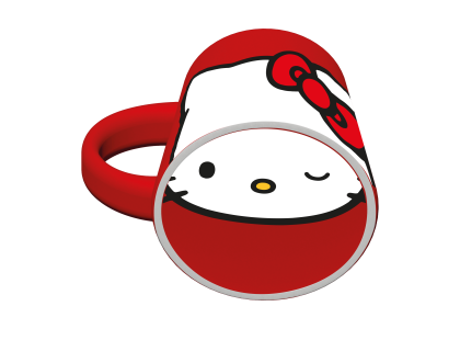 Pyramid International Hello Kitty hrnek s obličejem