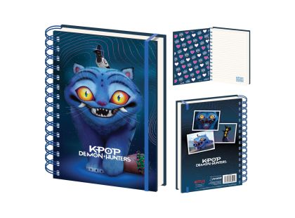 Pyramid International K-pop Demon Hunters Lentikulární blok A5 Derpy Tiger