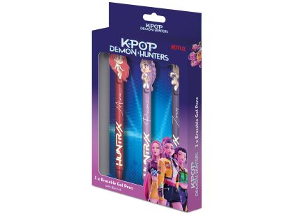 Pyramid International K-pop Demon Hunters set gumovacích gelových per