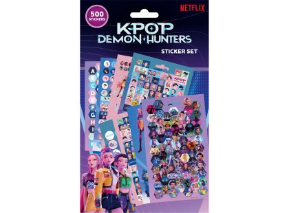 Pyramid International K-pop Demon Hunters set samolepek 500 ks