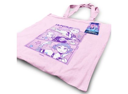 Pyramid International K-pop Demon Hunters taška plátěná růžová (Huntrix)