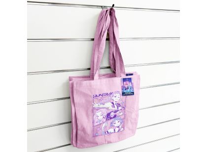 Pyramid International K-pop Demon Hunters taška plátěná růžová (Huntrix)