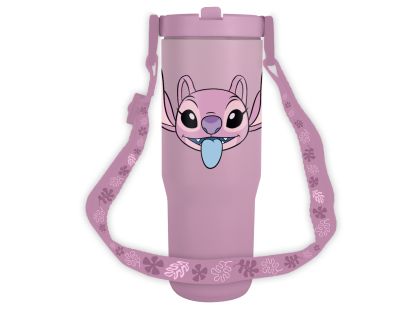 Pyramid International Lilo a Stitch cestovní hrnek s popruhem Angel