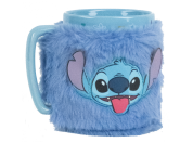 Pyramid International Lilo a Stitch hrnek s návlekem Stitch modrý