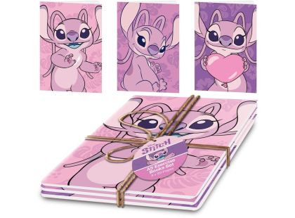 Pyramid International Lilo a Stitch Set sešitů A5 Angel 3 ks