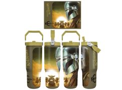 Pyramid International Mandalorian a Grogu cestovní hrnek s popruhem (Sunset)