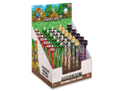 Pyramid International Minecraft gumovací gelové pero DPL30